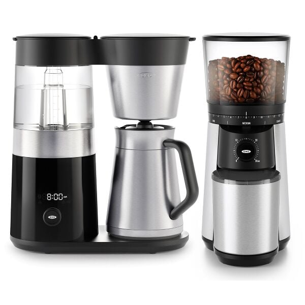9-Cup Coffee Maker & Conical Burr Coffee Grinder Bundle D6