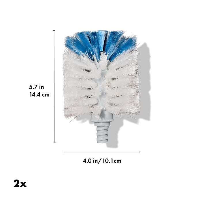 Stainless Steel Bottle Brush Refill - 2 Pack G5