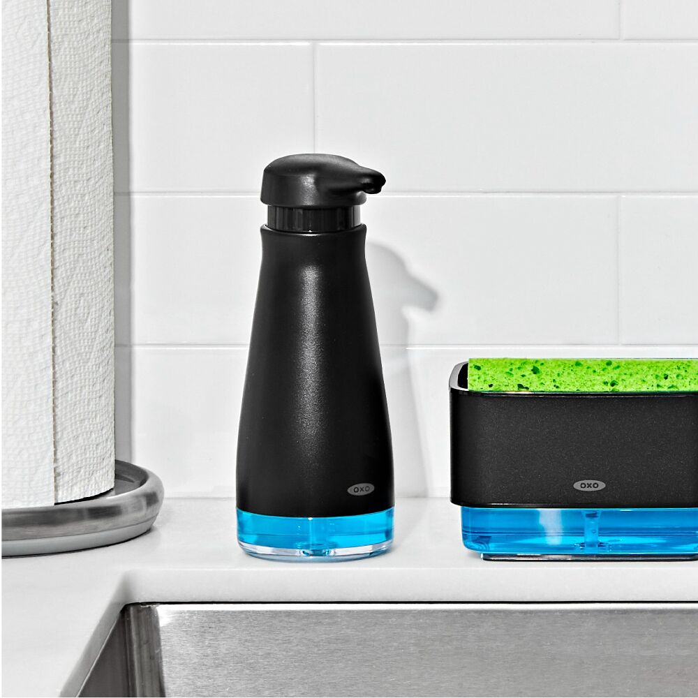 Stainless Steel Soap Dispenser - Black O8