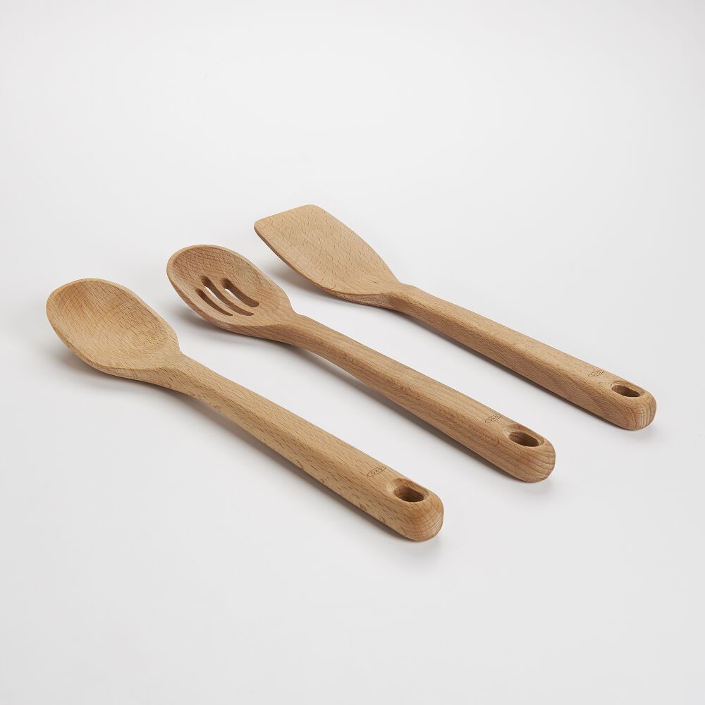 3 Piece Wooden Utensil Set B7