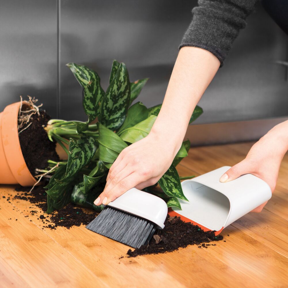 Compact Dustpan & Brush Set D4