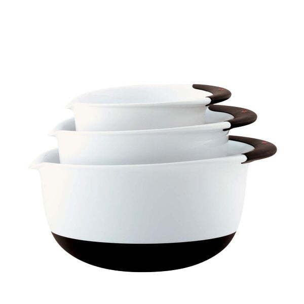 3-Piece Mixing Bowl Set - White R9