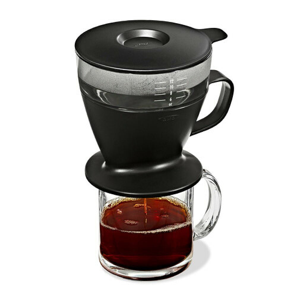 Pour Over Coffee Maker with Water Tank - Matte Black R9