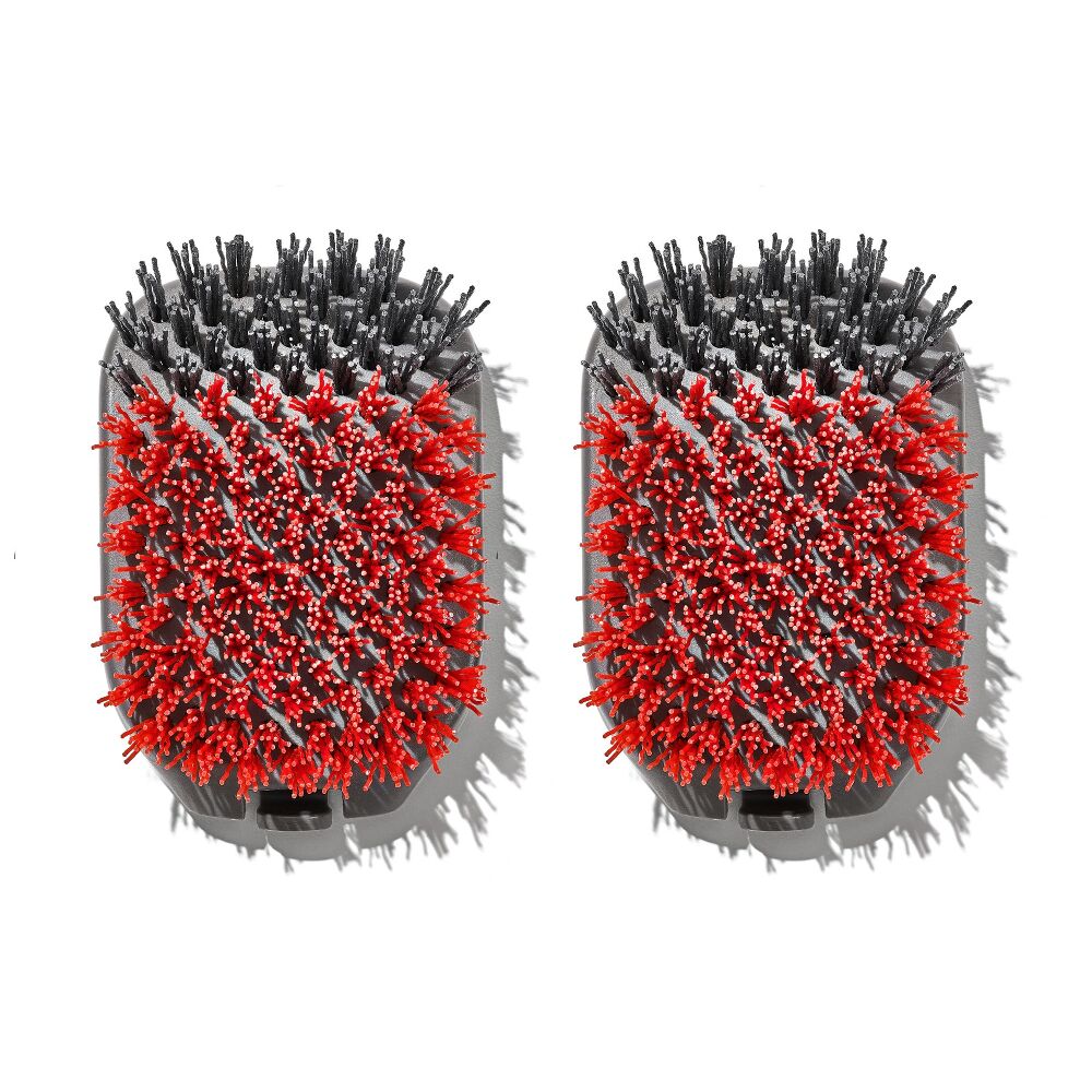 Outdoor Nylon Grill Brush Set of 2 Replacement Heads R8