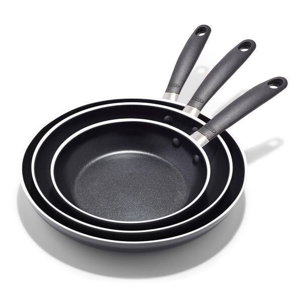 Non-Stick Pro Every Day 3-Piece Frying Pan Set D4