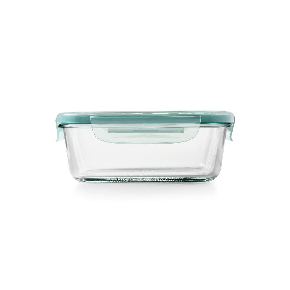 Smart Seal 3.5 Cup Glass Rectangle Container - Teal T3