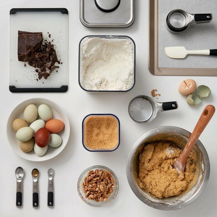 Stainless Steel Measuring Cups and Spoons Set N3