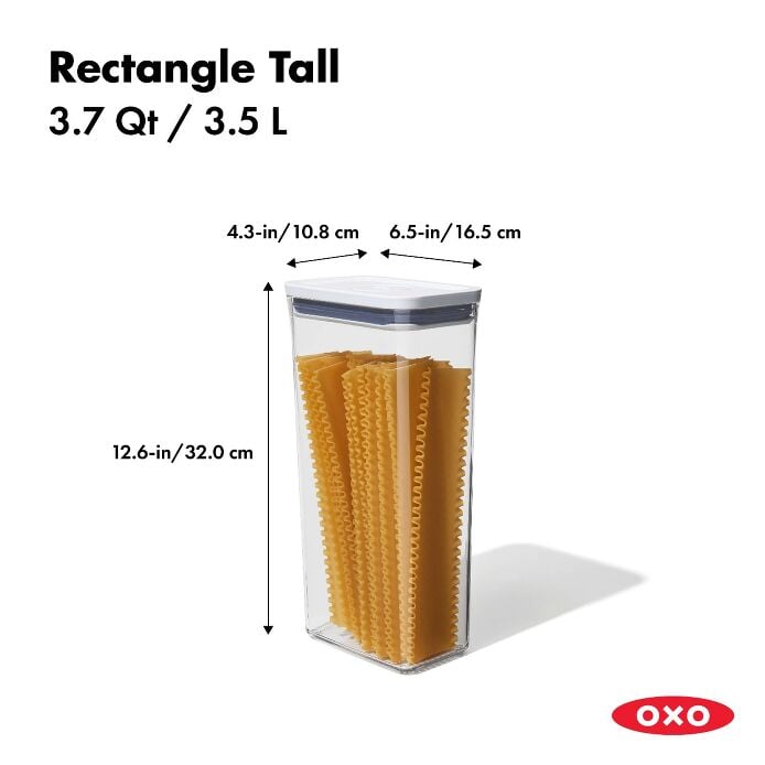 POP Container - Rectangle Tall (3.7 Qt.) L1