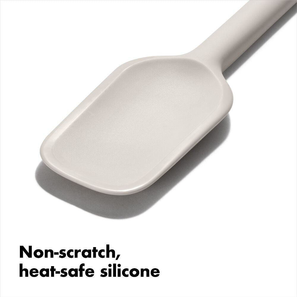 Silicone Spoon Spatula - Oat Y4