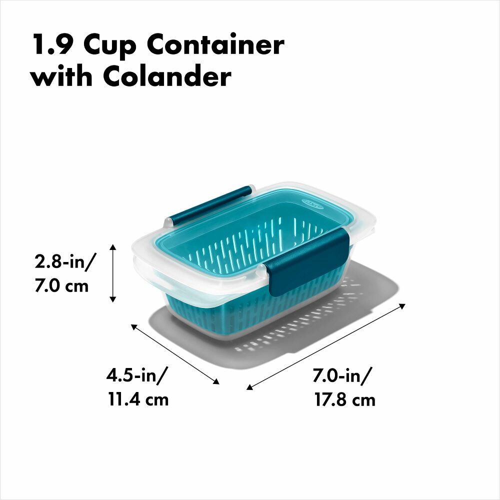 Prep & Go Container with Colander Z5