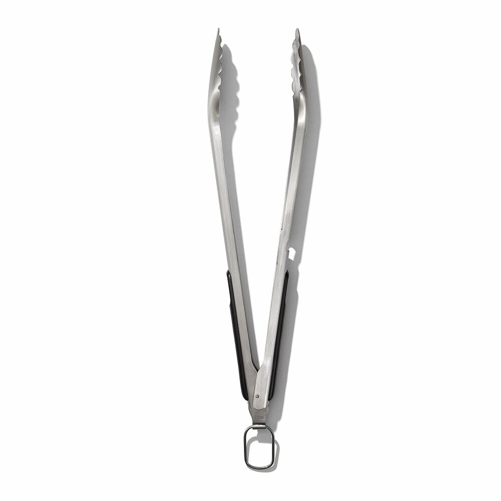 Grilling Tongs with Built-In Bottle Opener Y5