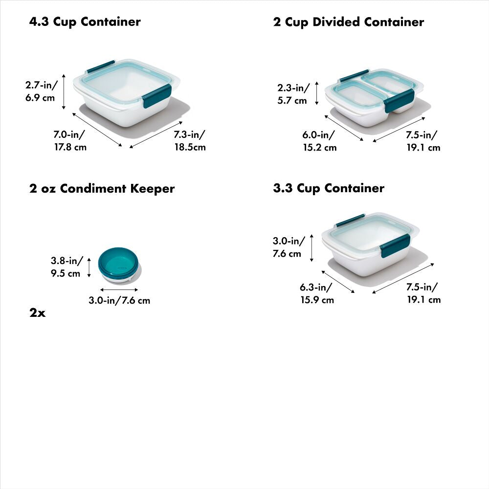 Prep & Go 10-Piece Container Set F1