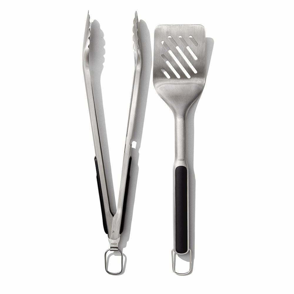OXO Good Grips Grilling Turner and Tongs Set Y2