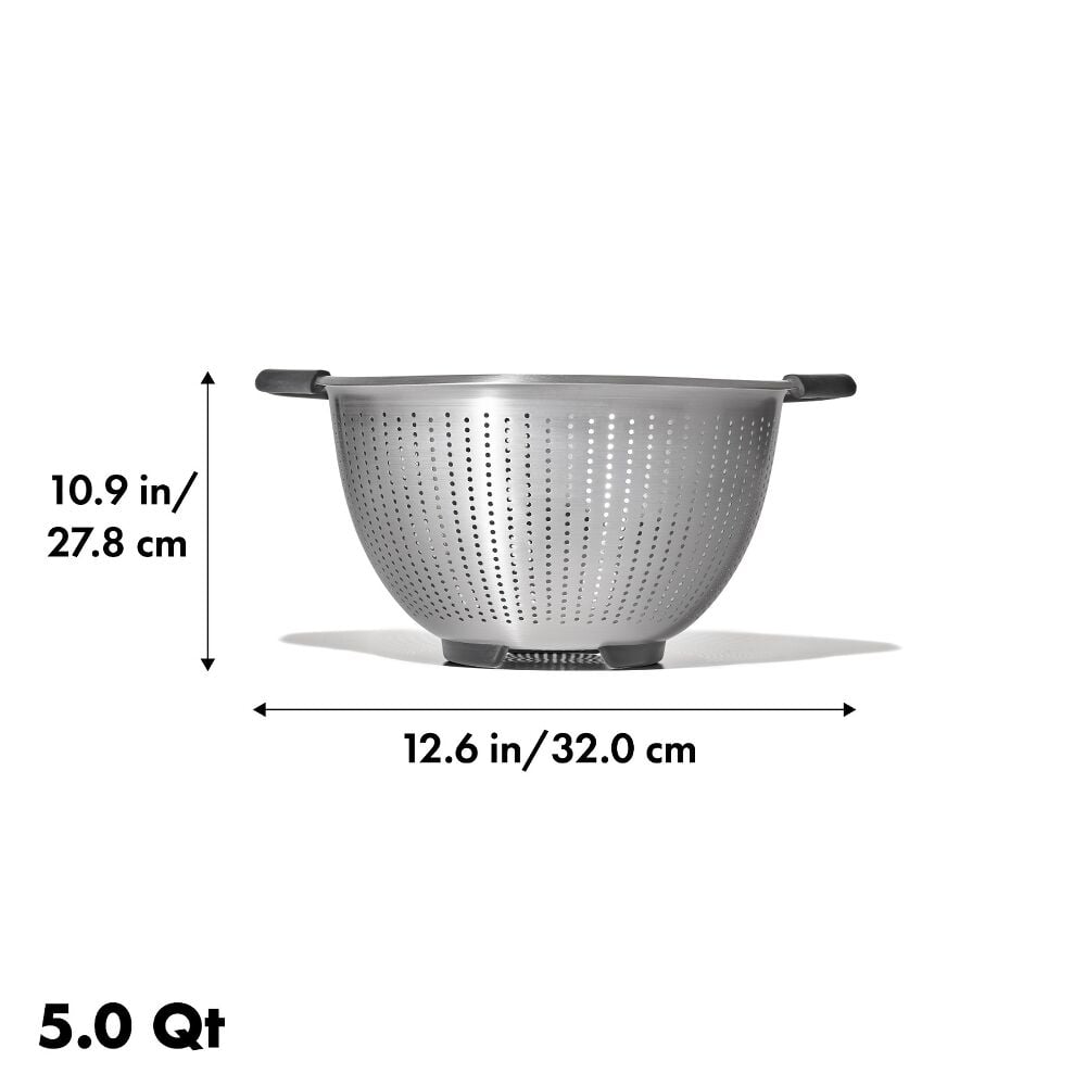 5 Qt Stainless Steel Colander C8