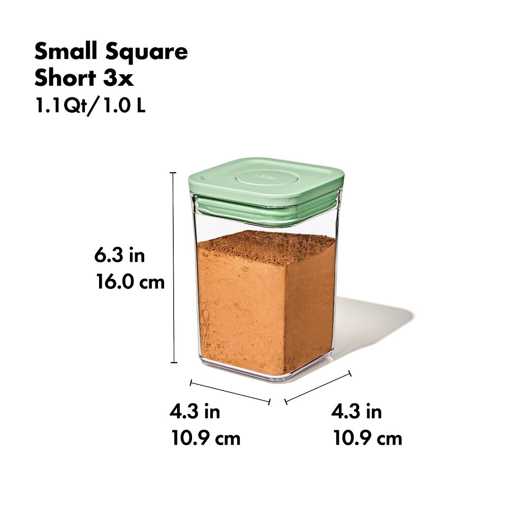 3-Piece POP Container Set with Mini Scoops B3