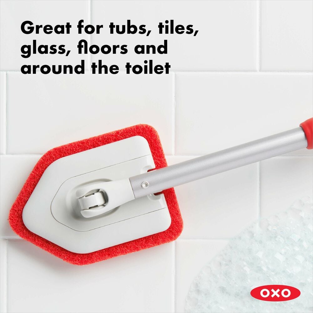 Extendable Tub & Tile Scrubber F4