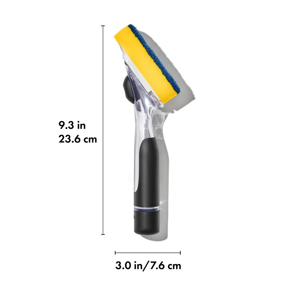 Soap Dispensing Dish Scrub R4