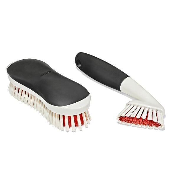 Grout Brush & Heavy Duty Scrub Brush Combo Set R3