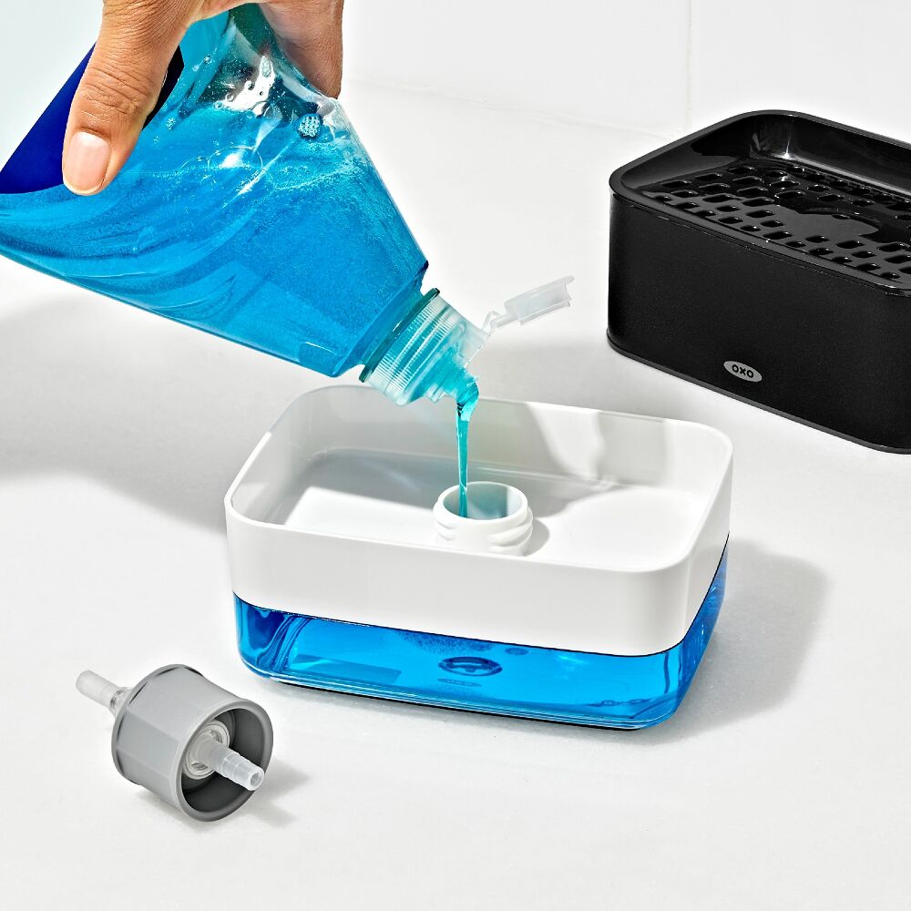 Soap Dispensing Sponge Holder B4