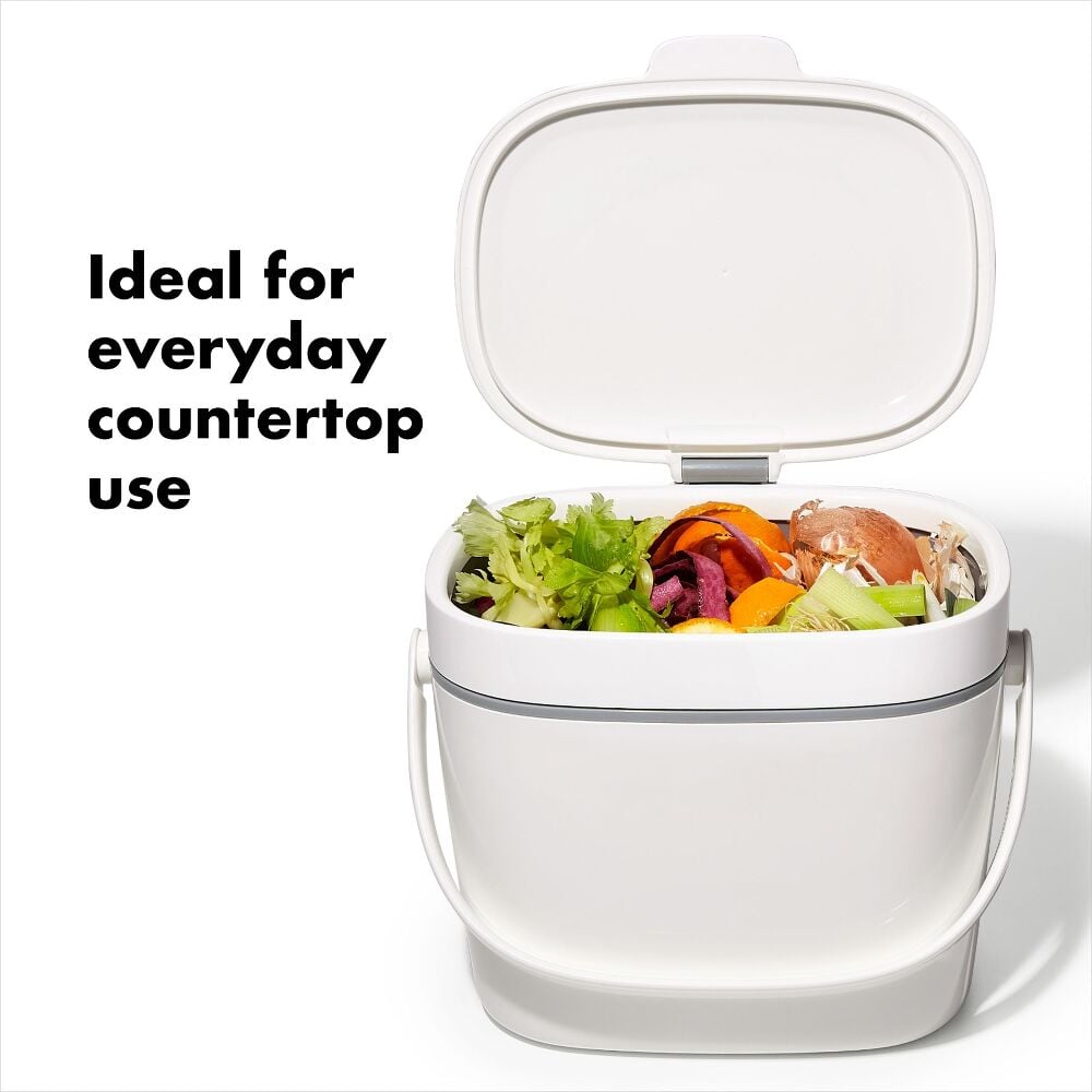 Easy-Clean Compost Bin - 1.75 Gal F9