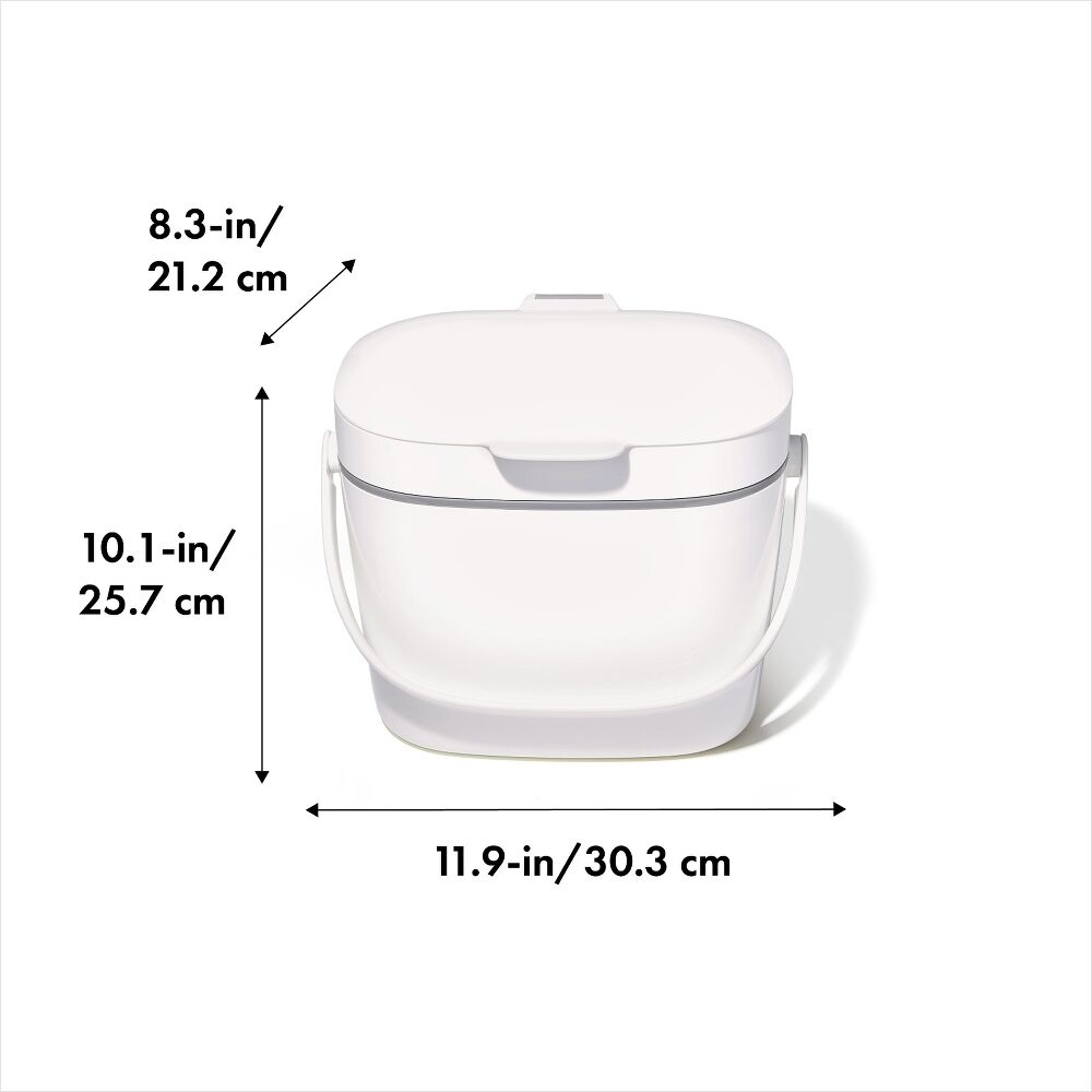 Easy-Clean Compost Bin - 1.75 Gal F9