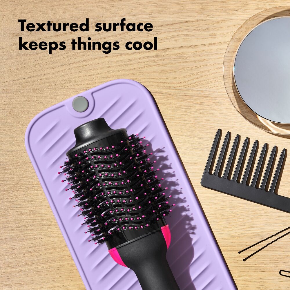 Hot Styling Tool Mat - Lavender O8