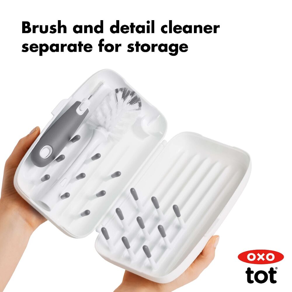 On-the-Go Drying Rack with Bottle Brush I6