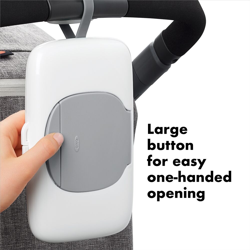 OXO TOT 2-Pack On-the-Go Wipes Dispenser, Gray S6