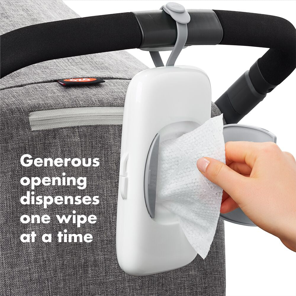 OXO TOT 2-Pack On-the-Go Wipes Dispenser, Gray S6