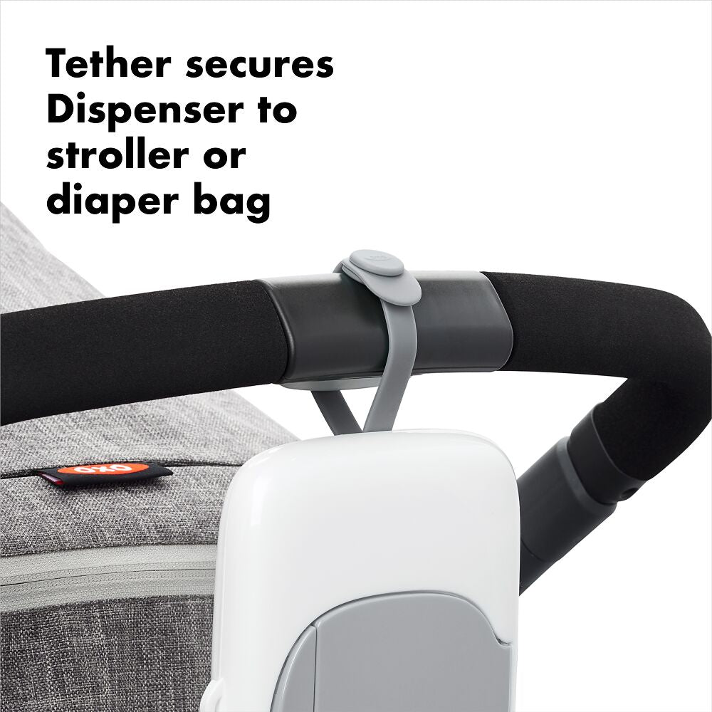 OXO TOT 2-Pack On-the-Go Wipes Dispenser, Gray S6