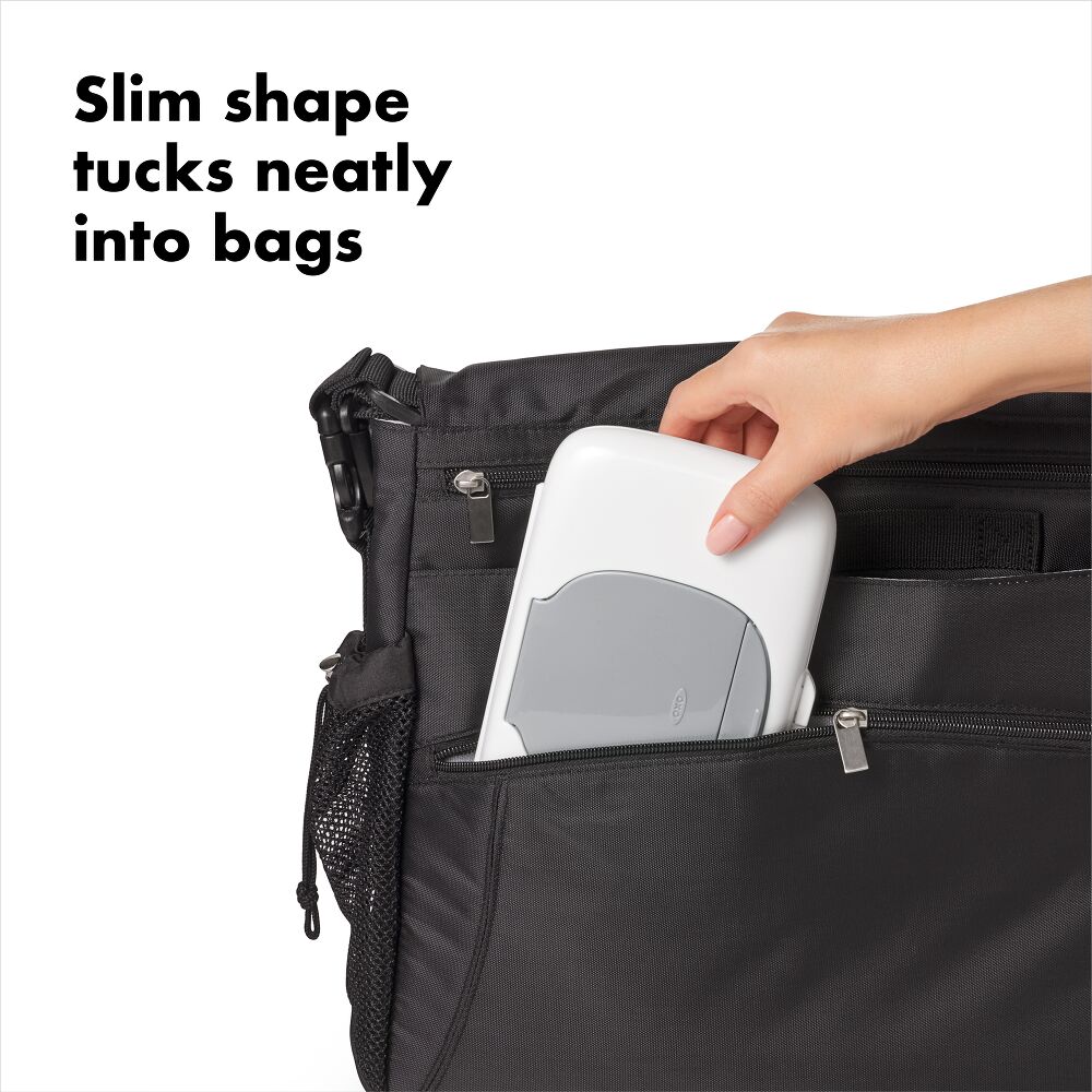 OXO TOT 2-Pack On-the-Go Wipes Dispenser, Gray S6