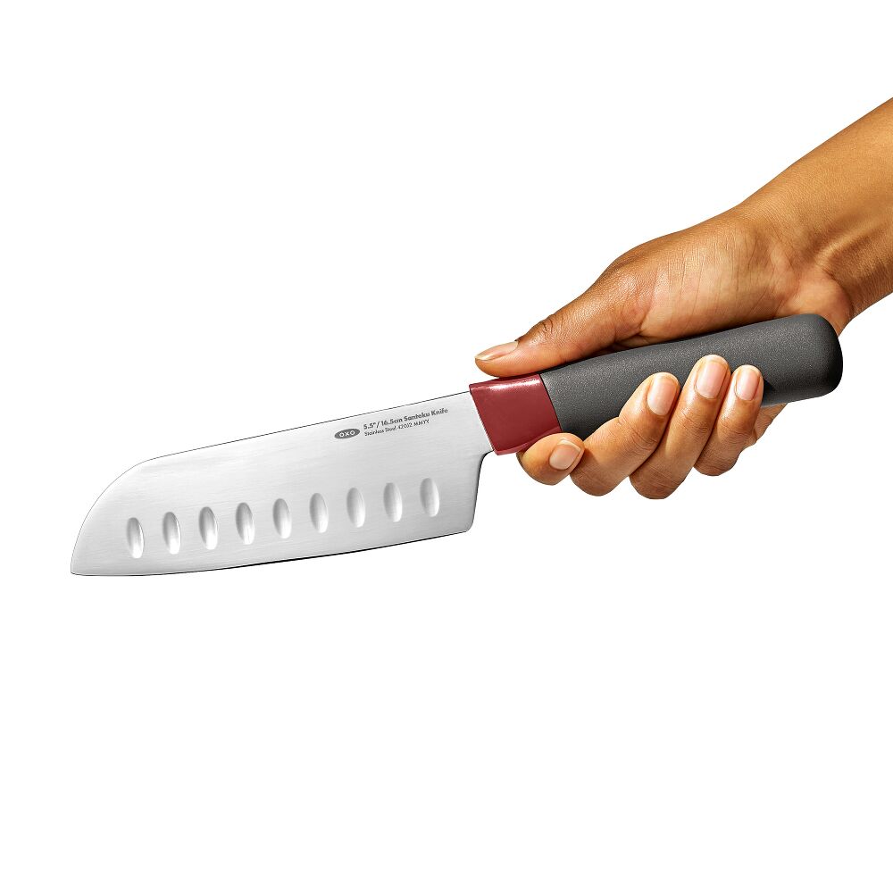 OXO Outdoor 5.5in Santoku Knife with Locking Sheath E1