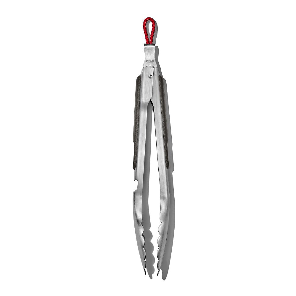 OXO Outdoor 10.5in Camp Stove Tongs with Bottle Opener B1