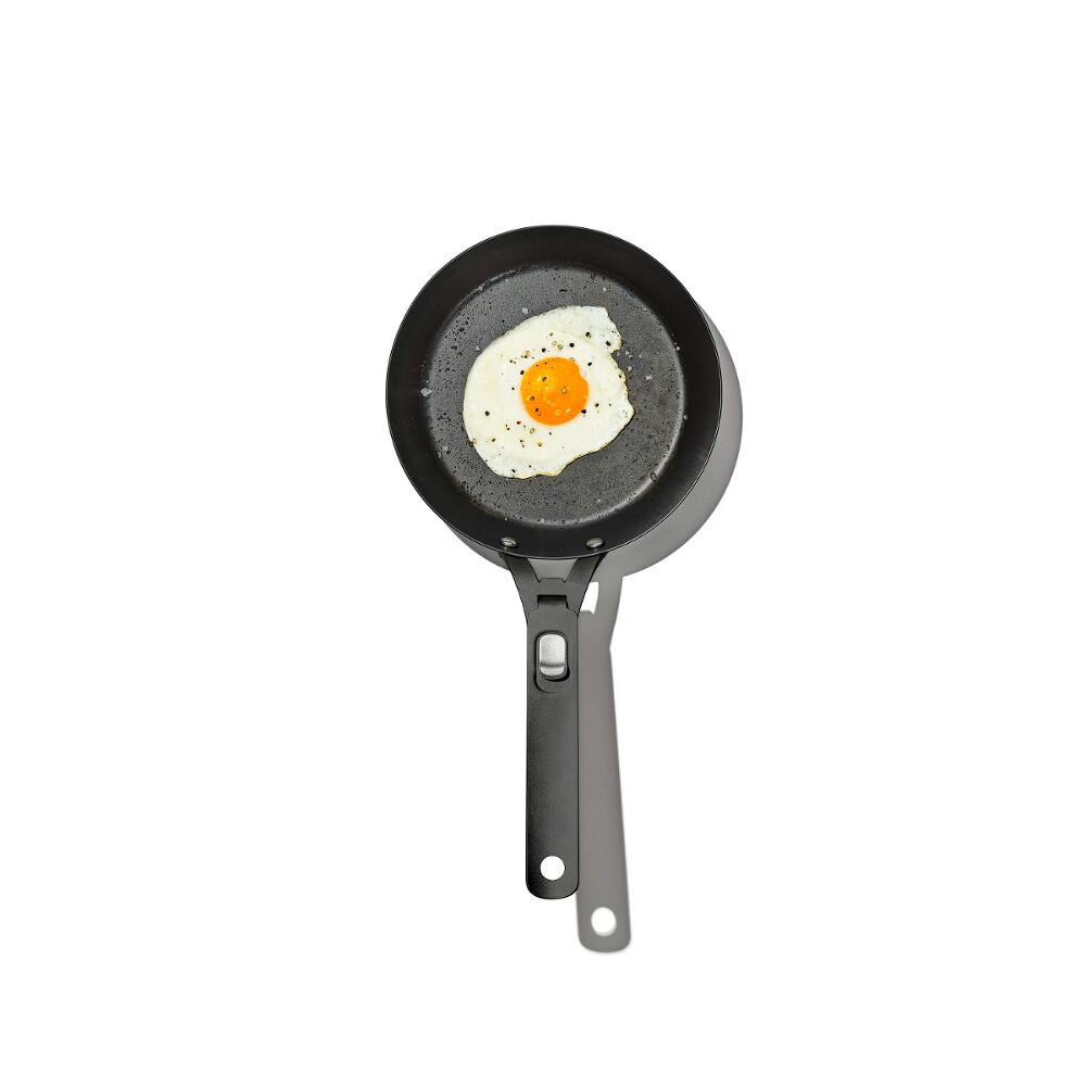 Carbon Steel With Removable Handle 10in Pan G8