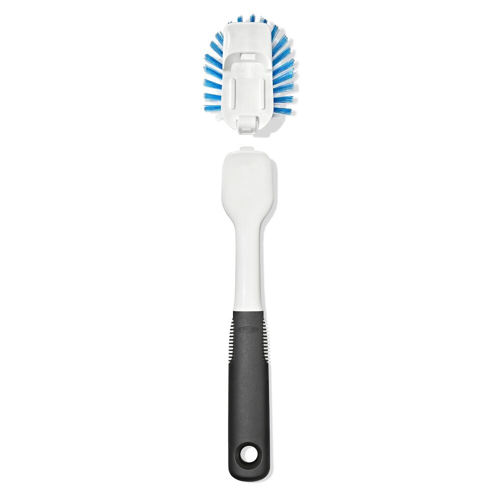 Nylon Bristle Dish Brush with Refills Q8