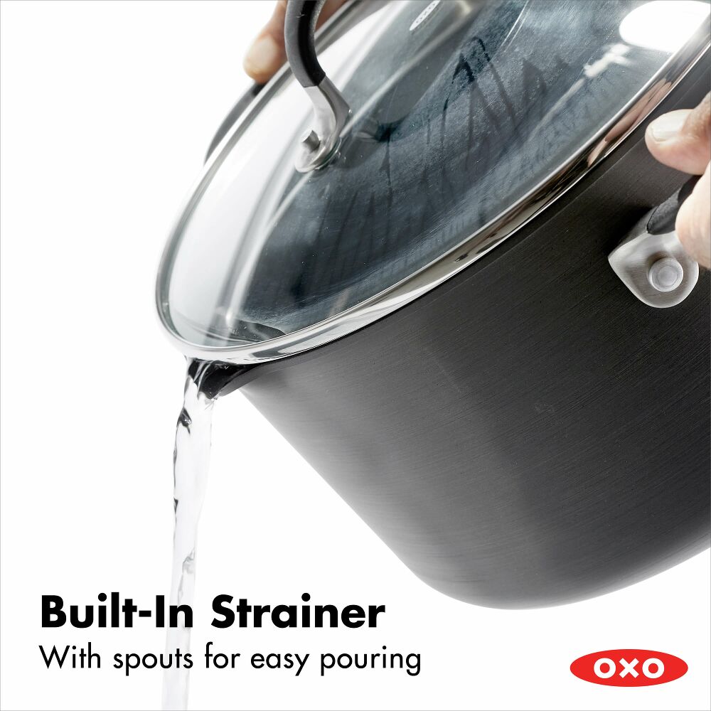 Non-Stick 6-Quart Stock Pot with Lid H1
