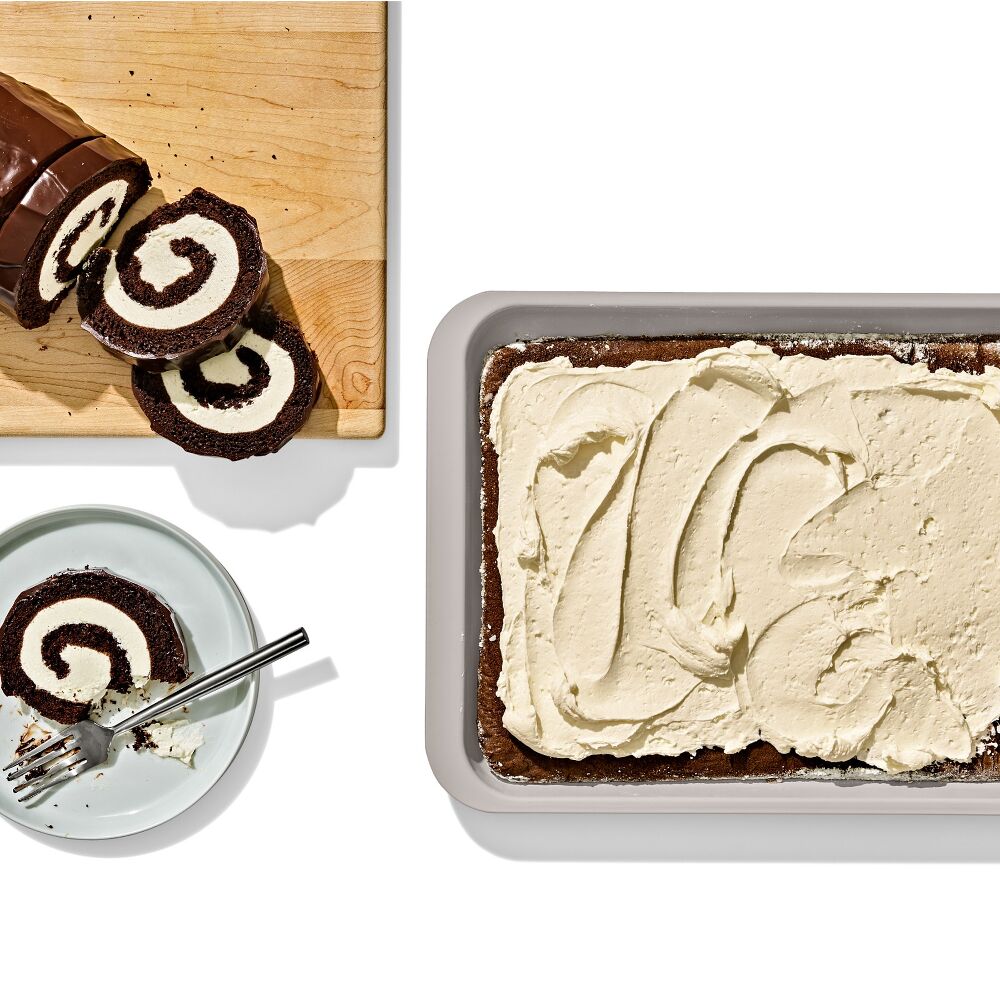 Non-Stick Pro Ceramic Coated Metal Bakeware Jelly Roll Pan B0