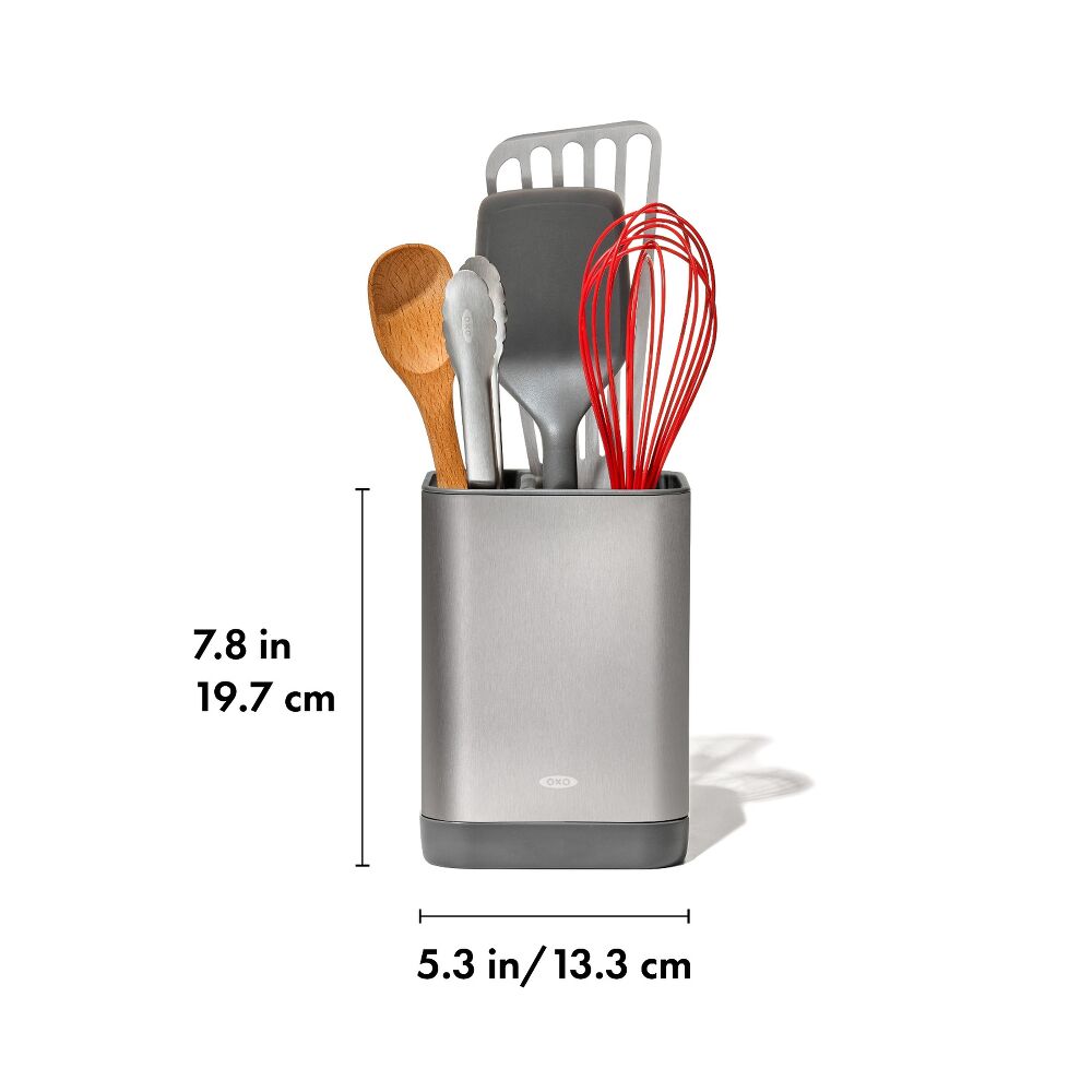 Adjustable Stainless Steel Utensil Holder - Small K5