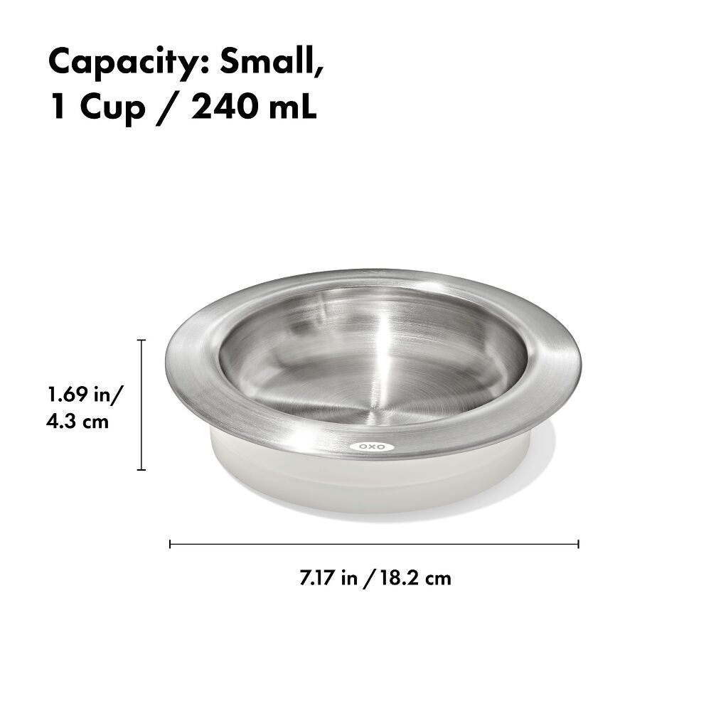 OXO Pet Nonslip Bowl - Small, 1 Cup / 240 mL O2