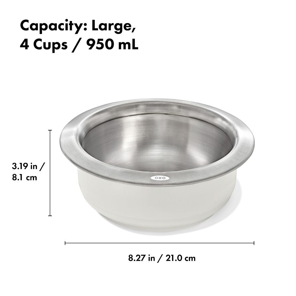 OXO Pet Nonslip Bowl - Large, 4 Cups / 950 mL F4