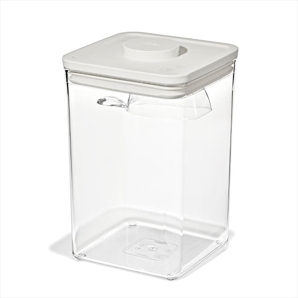 OXO Pet POP Container with Scoop — Big Square Medium — 4.4 Qt/4.2 L V3