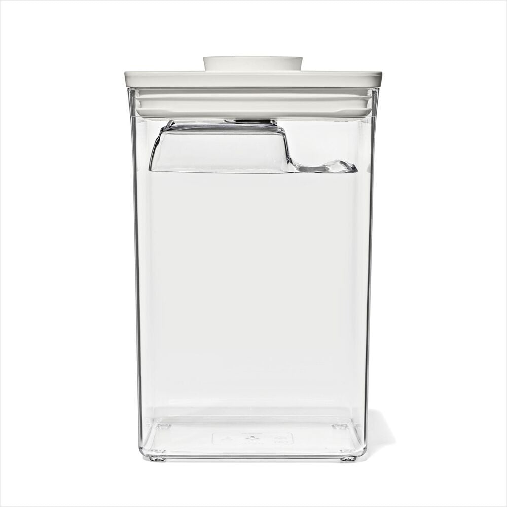 OXO Pet POP Container with Scoop — Big Square Medium — 4.4 Qt/4.2 L V3