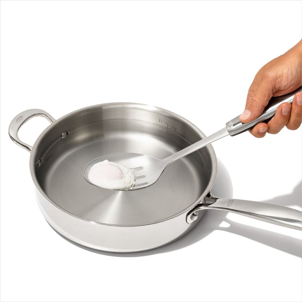 OXO Steel Slotted Cooking Spoon D3