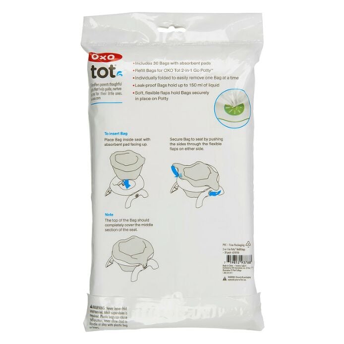 2-in-1 Go Potty™ Refill Bags - 30 Pack T7