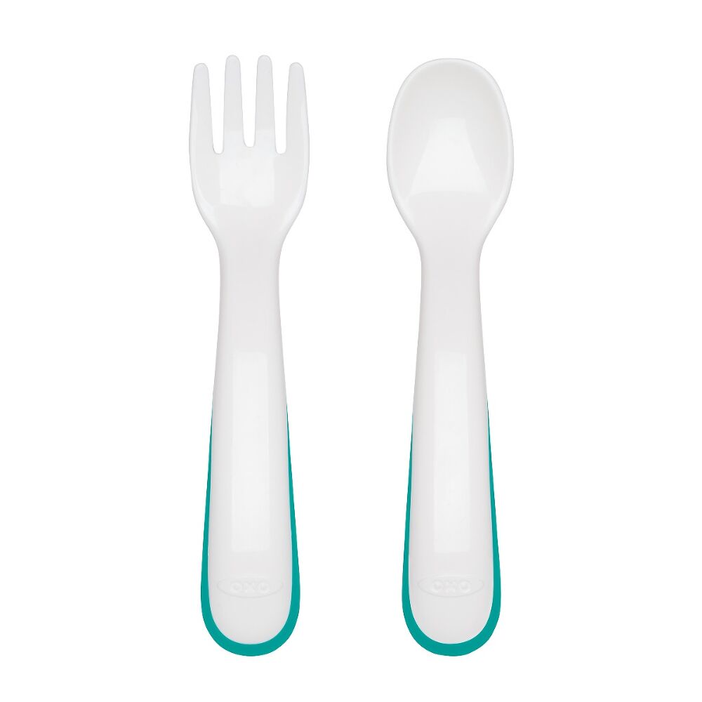 On-the-Go Plastic Fork and Spoon Set with Travel Case G3
