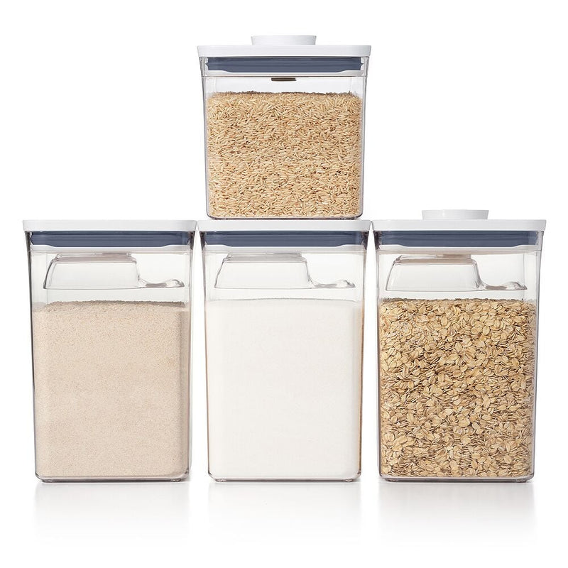 POP Container - Big Square Short (2.8 Qt.) & 6-Piece POP Container Set Bundle D2