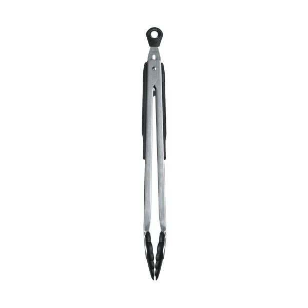 12" Tongs With Nylon Heads X2