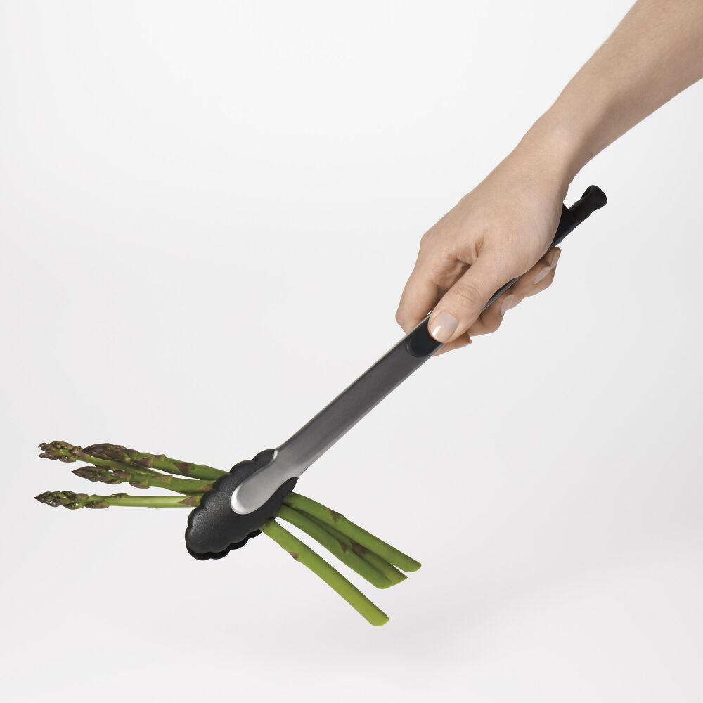 12" Tongs With Nylon Heads X2