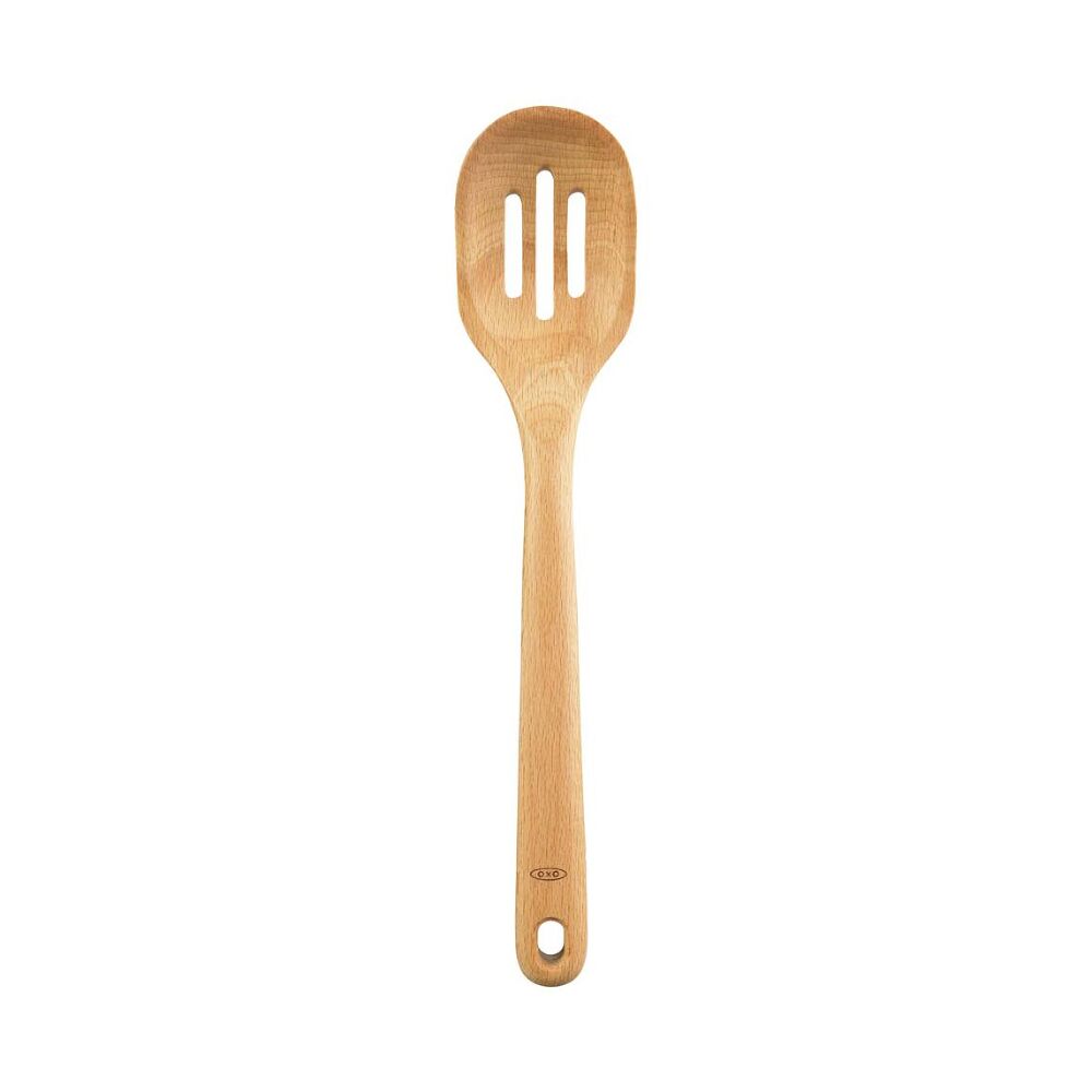 Wooden Slotted Spoon A8