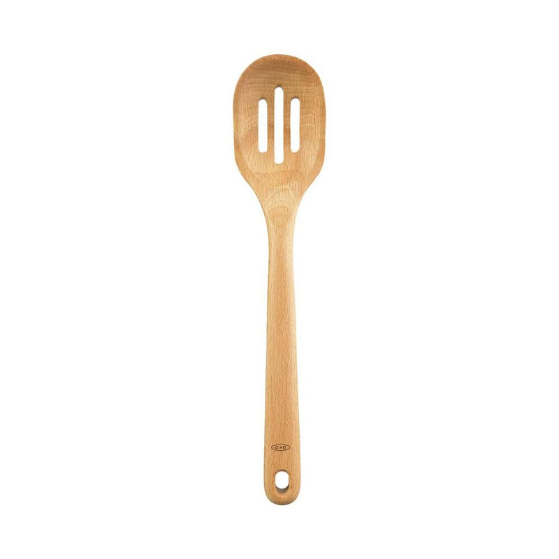 Wooden Slotted Spoon A8
